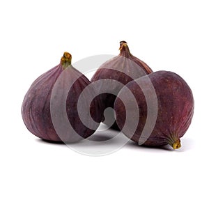 Three fresh figs