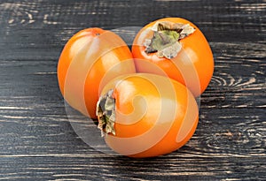Three fruit persimmon