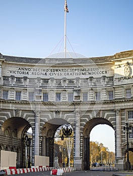 Three gates of historical admiralty archway photo
