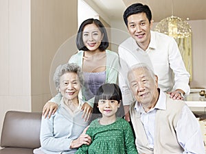 Three-generation family