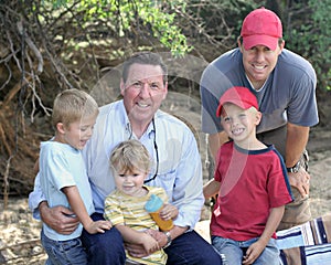 Three Generations of Boys