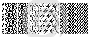 Seamless geometric pattern design background