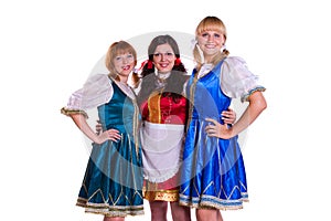 Three German/Bavarian women