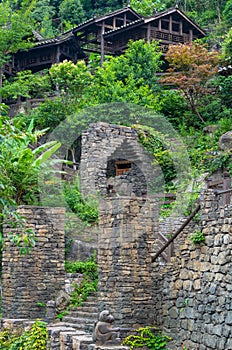 Summer scenery in Yichang Sanxia Renjia Scenic Area, Yichang, Hubei, China photo