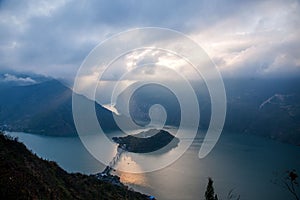 The Three Gorges of the Yangtze River