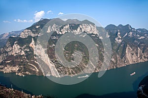 Three Gorges of the Yangtze River Valley Gorge