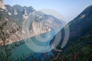 Three Gorges of the Yangtze River Valley Gorge