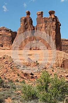 The Three Gossips - Arches National Park photo