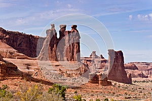 Three Gossips, Arches National Park