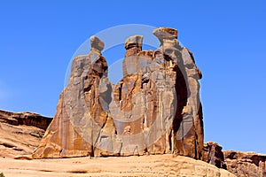 Three Gossips, Arches National Park