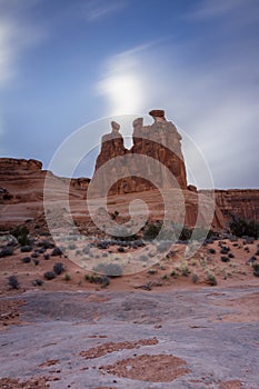 Three Gossips - Arches National Park