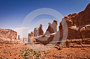 Three gossips, Arches National park, Utah