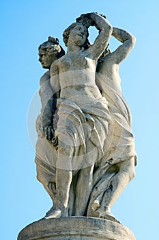 Three Graces fountain photo