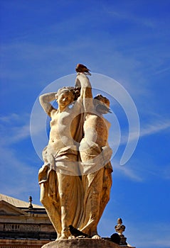 Three Graces statue Montpelier