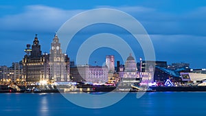 Three Graces at twilight