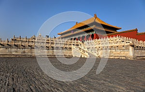 Three Great Halls Palace. Forbidden City. China