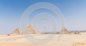 Three Great Pyramids of Egypt