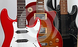 Three guitars