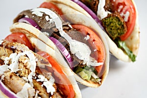 Three gyros