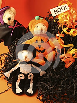 Three Halloween Bears