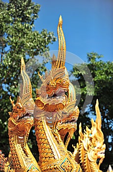 Three heads dragon