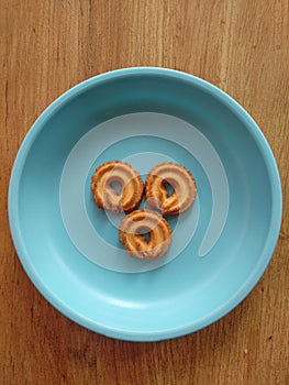 Three Homemade Biscuits