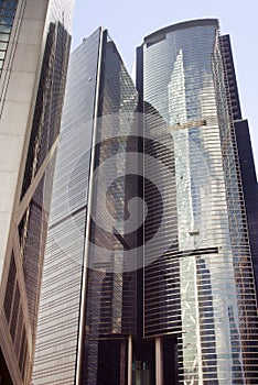 Three Hong Kong Skyscrapers