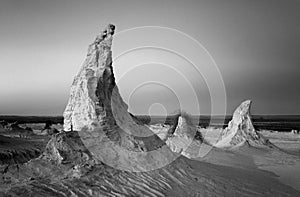 Three horns desert landforms photo