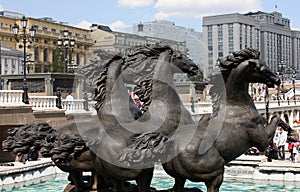 Three Horses Fountain