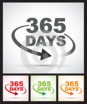 Three hundred and sixty days icon