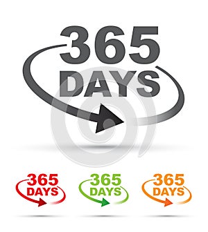 Three hundred and sixty days icon