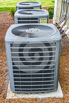 Three HVAC Units