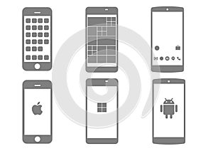 Three kinds of smart phone