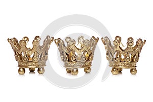 Three king crowns christmas decoration