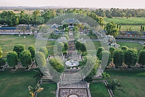 Three Kingdoms Garden at Pattaya : View from Above.