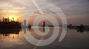 Three Kingdoms Wuxi at Sunset