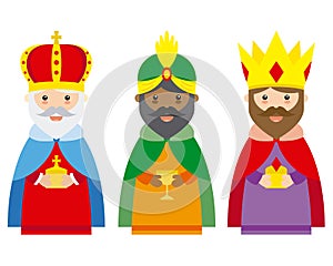 The three kings of orient