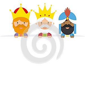 The three kings of orient photo