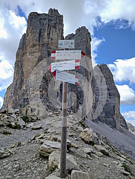 Three Lavaredo\'s Peaks Dolomites