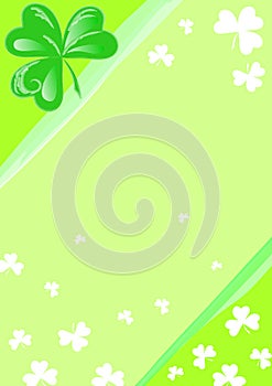 Three Leaf Clover page vertical