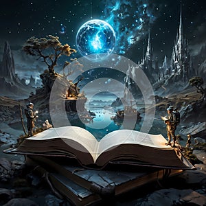 The magic of a book that opens up many worlds. Number 1