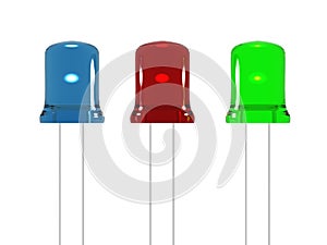 Three LEDs