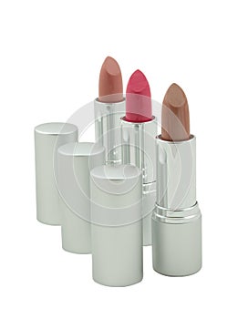 Three lipsticks