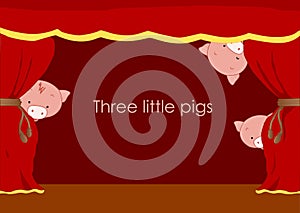 Three little pigs