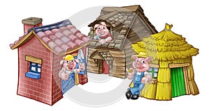 The Three Little Pigs Fairytale Houses photo