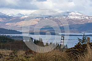 The Three Lochs Way trail Scotland UK