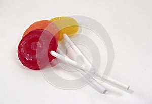 Three Lollipops