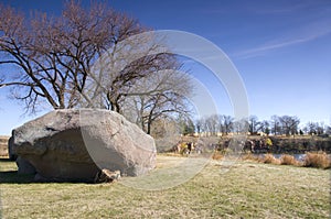 Three Maidens Boulders and Quarry at Pipestone