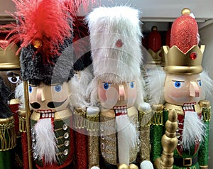 Three Military Nutcrackers