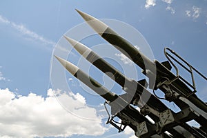 Three missiles photo